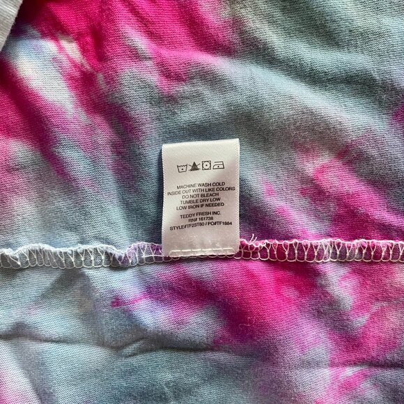 Teddy Fresh Unisex T-Shirt Hila Bear Designs size Medium CUSTOM TIE-DYED - Picture 9 of 9
